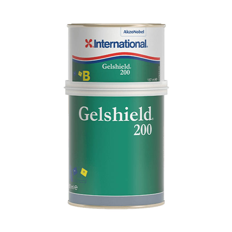 Gelshield 200 epoxy set grijs 750ml