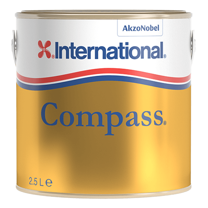 Compass snel drogende krasbestendige PU vernis 2.5L